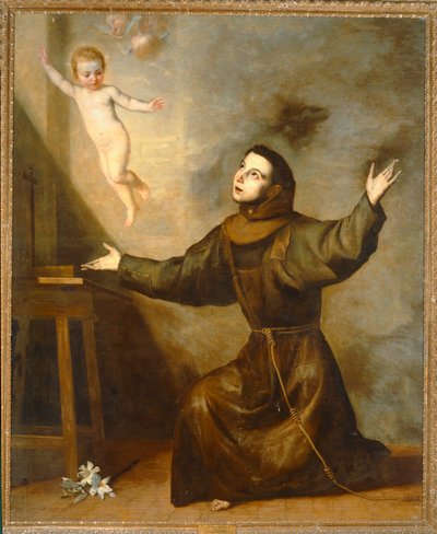 Aparición del Niño Jesús a San Antonio de Padua (pintura) de Jusepe de Ribera