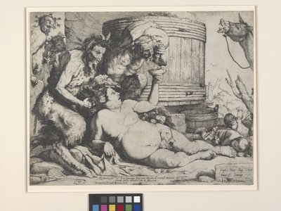 Sileno borracho (aguafuerte) de Jusepe de Ribera