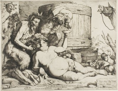 Silenus borracho de Jusepe de Ribera