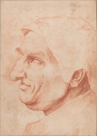 Cabeza de un hombre de Jusepe de Ribera