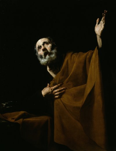 San Pedro Penitente, 1628-1632 de Jusepe de Ribera