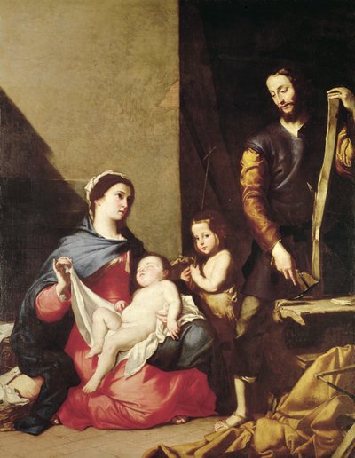 La Sagrada Familia, 1639 de Jusepe de Ribera