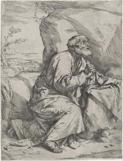 San Pedro penitente, c.1621 de Jusepe de Ribera