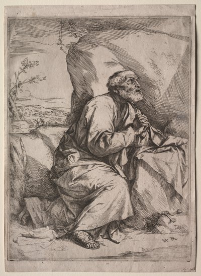 The Penitent St. Peter de Jusepe de Ribera
