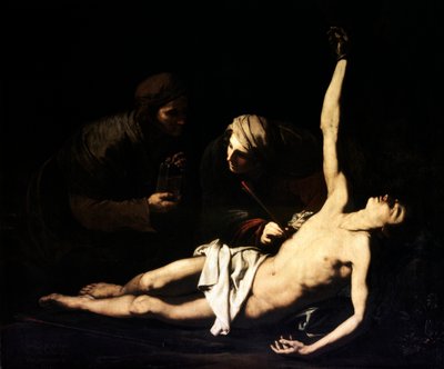 Los Santos Sebastián, Irene y Lucía, 1628 de Jusepe de Ribera