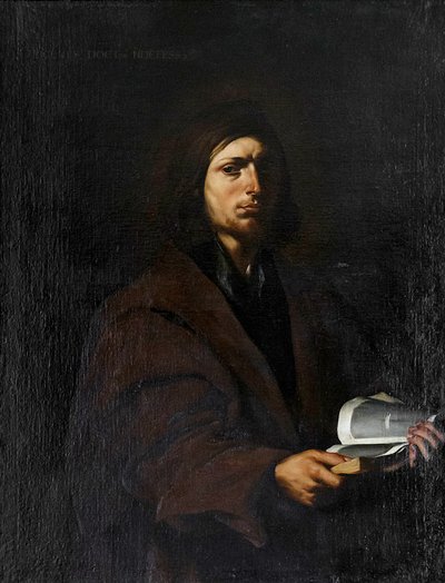 El filósofo Orígenes, c.1613-15 (óleo sobre lienzo) de Jusepe de Ribera