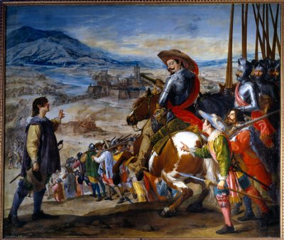 Guerra de los Treinta Años (1618-1648): la captura de Brissac en 1638 por Bernardo de Sajonia-Weimar de Jusepe or Jose (c.1605 1656) Leonardo