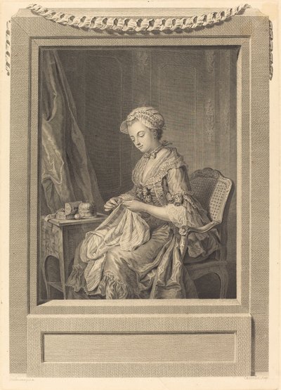 El Buen Ejemplo de Juste Chevillet after Jean Gaspard Heilmann