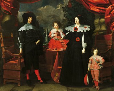 Italia, Módena, La Familia de Francesco I d