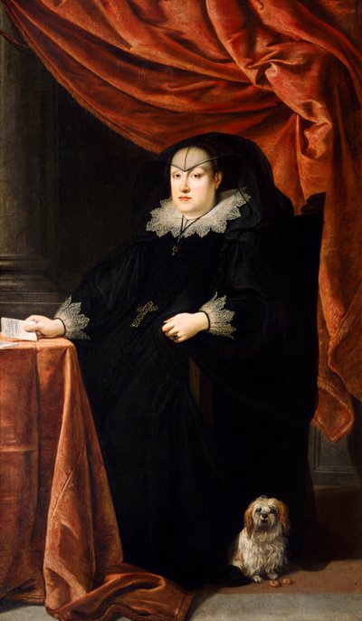 María Magdalena de Austria c.1621 (óleo sobre lienzo) de Justus Sustermans