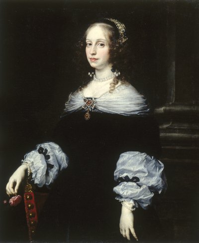Retrato de la condesa Teresa Dudley di Carpegna de Justus Sustermans