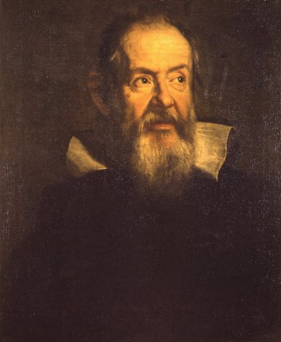 Retrato de Galileo Galilei (1564 - 1642) de Justus Sustermans