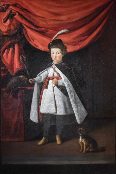 Retrato de Leopoldo de Médicis de niño de Justus Sustermans
