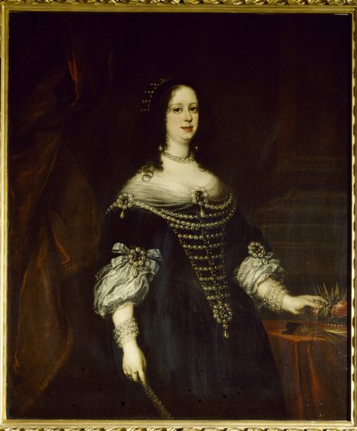 Retrato de Vittoria della Rovere (1622-1694), Gran Duquesa de Toscana, esposa de Fernando II de