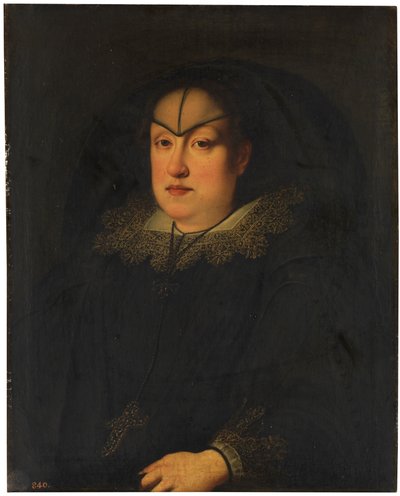 Spanish: María Magdalena de Austria-Estiria, gran duquesa de Toscana Portrait of Maria Maddalena of Austria as a widow de Justus Sustermans