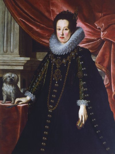 Retrato de Anna de Medici de Justus Suttermans