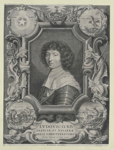 Rey de Francia Luis XIV de Justus van Egmont