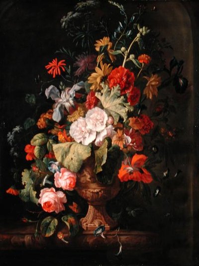 Jarrón de flores de Justus van Huysum