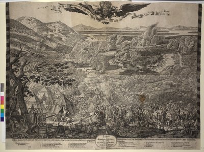 Viena Asedio turco 1683 (impresión) de Justus van den Nypoort