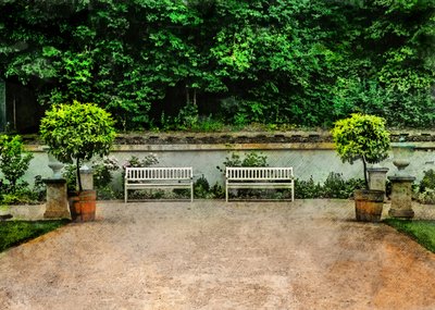 Bancos de jardín «Serene» de Justyna Jaszke