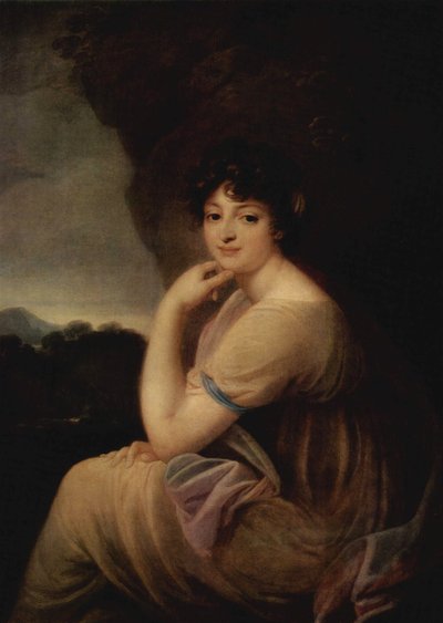Retrato de Yekaterina Bakunina 1777-1846 de Józef Grassi