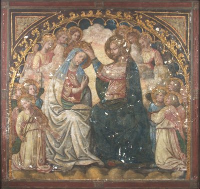 La coronación de la Virgen de KMS 1741 Ubekendt