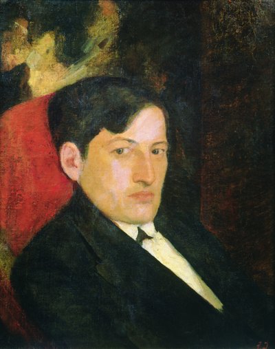 Retrato de D. Shevardnadze, 1921 de K. Magalashvili