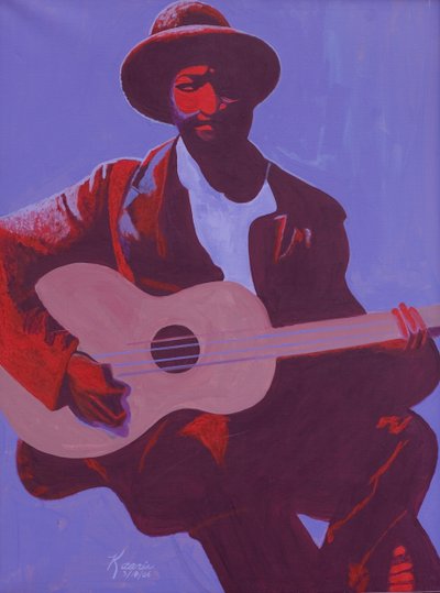 Blues púrpura, 2006 de Kaaria Mucherera