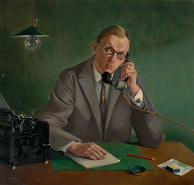 retrato dr E. Müller-Kamp de Käthe Hoch