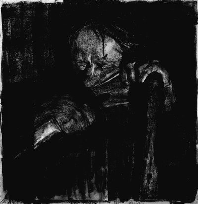 Afilando la guadaña de Käthe Kollwitz