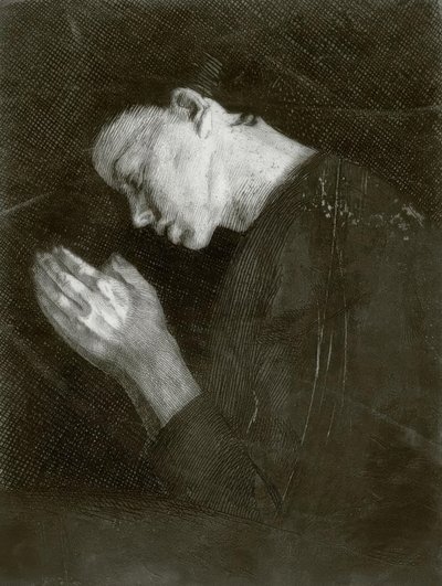 Niña rezando de Käthe Kollwitz