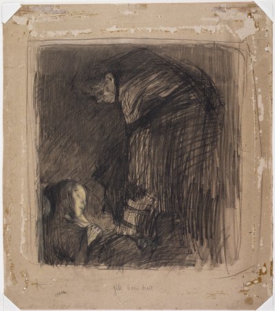Entierro, c.1903 de Käthe Kollwitz