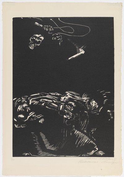 "Hambre" de Käthe Kollwitz