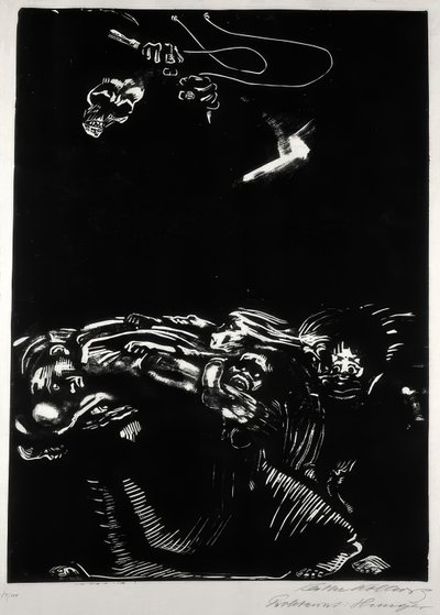 K. Kollwitz, Hambre de Käthe Kollwitz