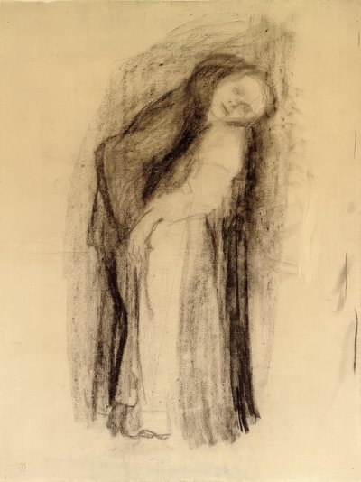 Pareja de pie de Käthe Kollwitz