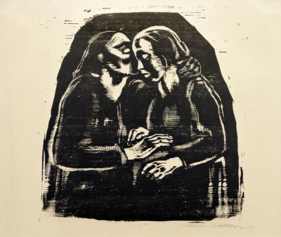 María y Elisabeth III de Käthe Kollwitz