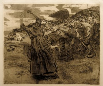 Käthe Kollwitz, Ruptura de Käthe Kollwitz