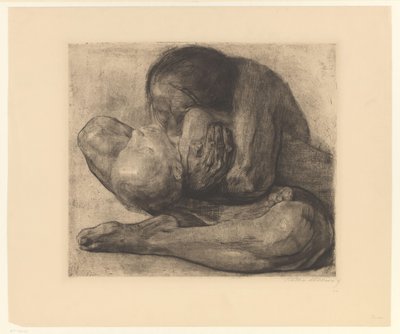 Madre con hijo muerto
Frau mit totem Kind (título original) de Käthe Kollwitz
