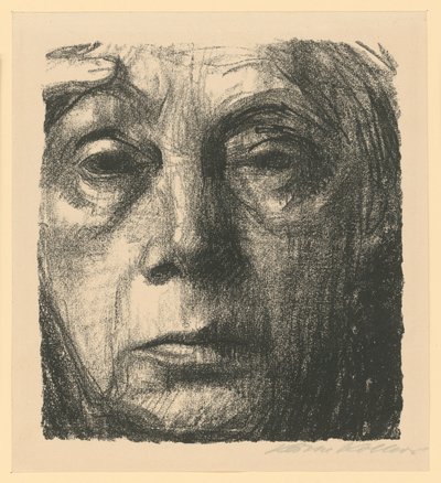 Autorretrato de Käthe Kollwitz