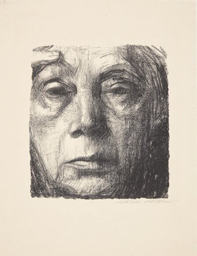 Autorretrato de Käthe Kollwitz