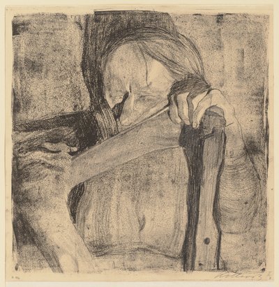 Lámina 3 del ciclo «Guerra de los campesinos» de Käthe Kollwitz
