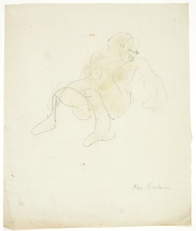 Mujer Reclinada de Kai Nielsen