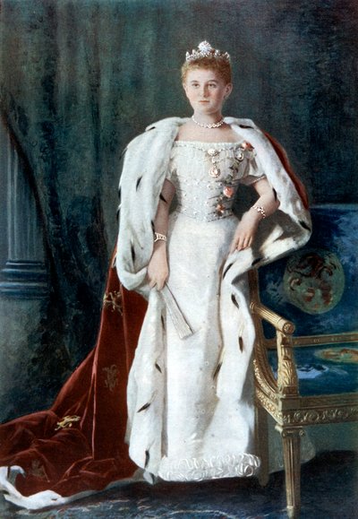 Reina Guillermina de los Países Bajos, principios del siglo XX de Kaineke