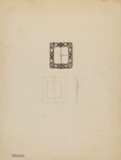 Hebilla de Zapato de Dama de Kalamian Walton