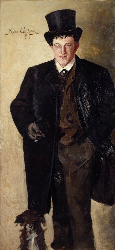 Autorretrato de Kalle (1865 93) Lochen