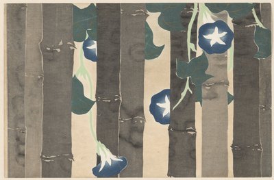 enredadera azul Asagao Flores de cien mundos (título de la serie) Momoyogusa, vol. 1 (título de la serie) de Kamisaka Sekka