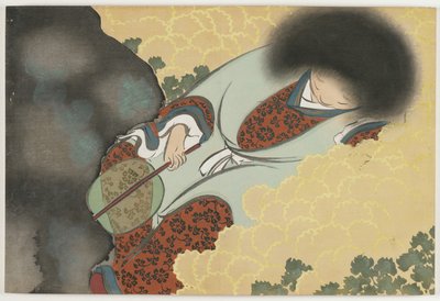 Flowers of a Hundred Worlds (Momoyogusa): Chrysanthemum Boy (Kikujidō) de Kamisaka Sekka