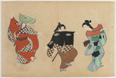 Flowers of a Hundred Worlds (Momoyogusa): Dancing (Odori) de Kamisaka Sekka