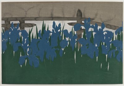 Flowers of a Hundred Worlds (Momoyogusa): Eight Bridges (Yatsuhashi) de Kamisaka Sekka