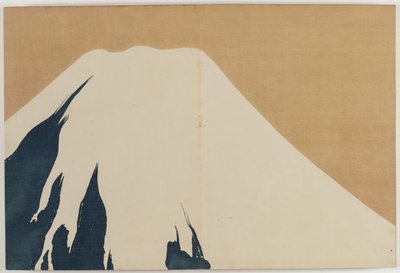 Flowers of a Hundred Worlds (Momoyogusa): Mount Fuji (Fuji) de Kamisaka Sekka